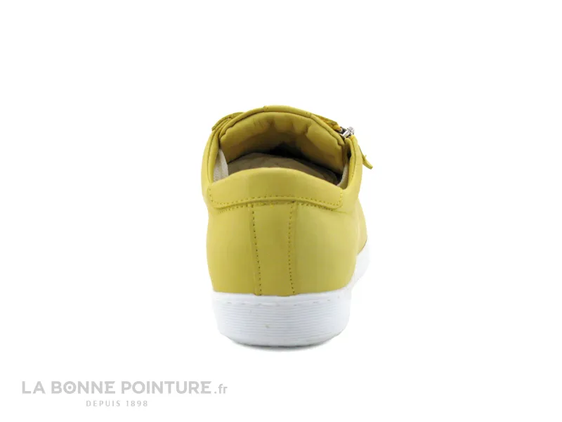 Achat chaussures Andrea Conti Femme Basket, vente Andrea Conti 0342035 051 Gelb - Basket basse femme cuir jaune