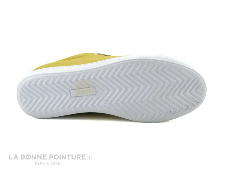 Achat chaussures Andrea Conti Femme Basket, vente Andrea Conti 0342035 051 Gelb - Basket basse femme cuir jaune