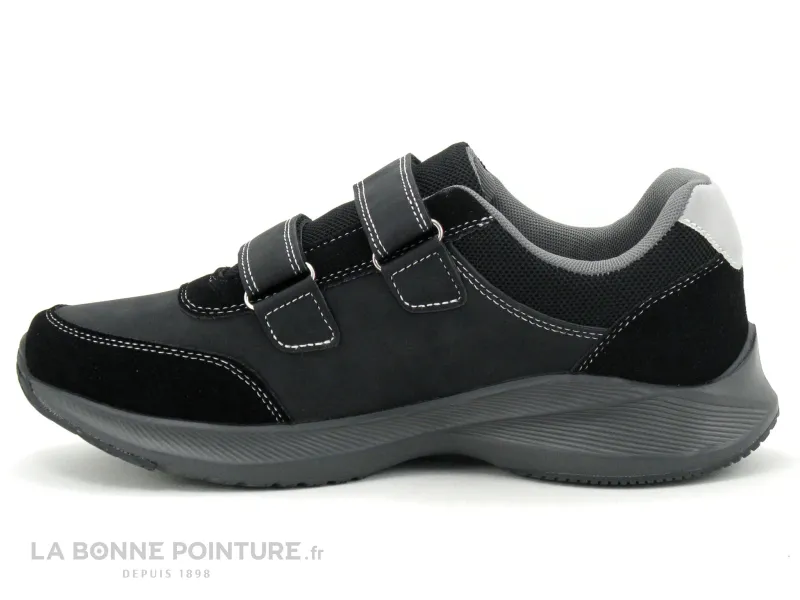 Achat chaussures DT New York Homme Basket, vente DT New York B946890 black - Basket noire Homme - 2 scratches