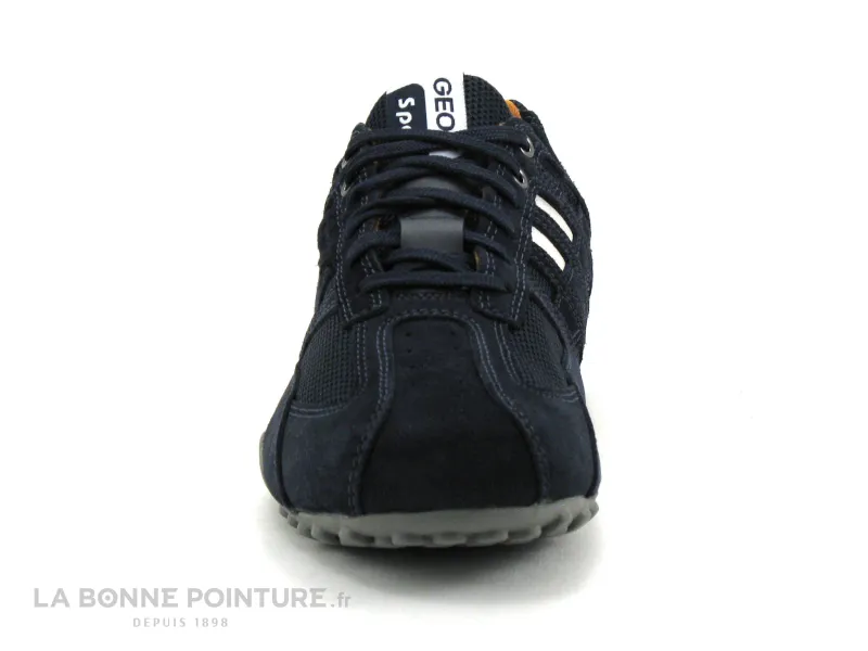 Achat chaussures Geox Homme Basket, vente Geox U4207K Uomo snake navy - Basket basse Homme