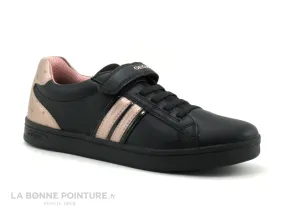 Achat chaussures Geox Junior Basket ville, vente Geox J164MC DJROCK Black - Sneakers