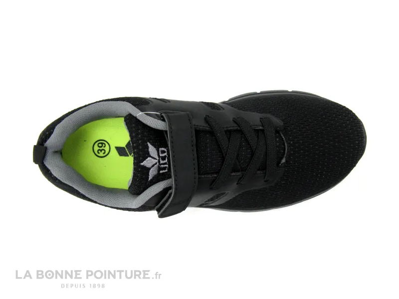 Achat chaussures LICO Junior Sport, vente Lico BONGO VS 590334 - Basket noire juniors lacet elastique