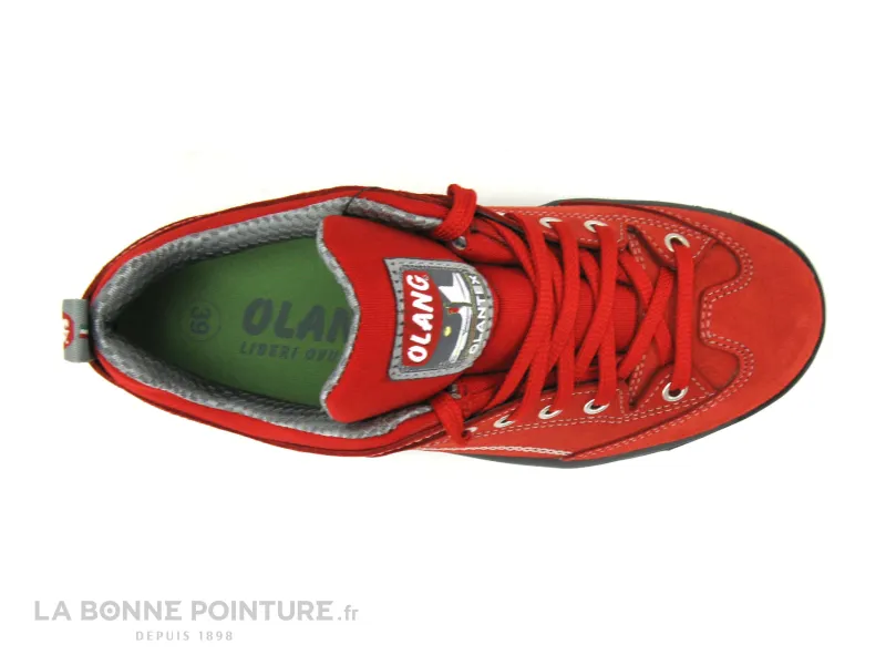 Achat chaussures Olang Femme Chaussure de Sport, vente Olang MONTANA Tex 815 Rosso - Chaussure randonnee Femme