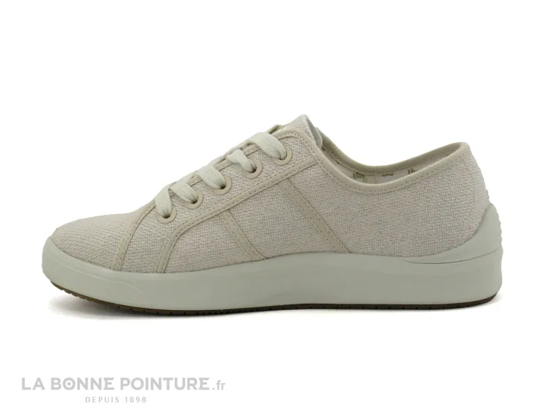 Achat chaussures TBS Femme Chaussure en Toile, vente TBS OPIWAVE R7287 - Beige metallise - Basket Femme en toile