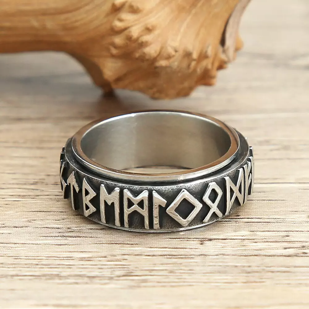 Anneau Runes Viking