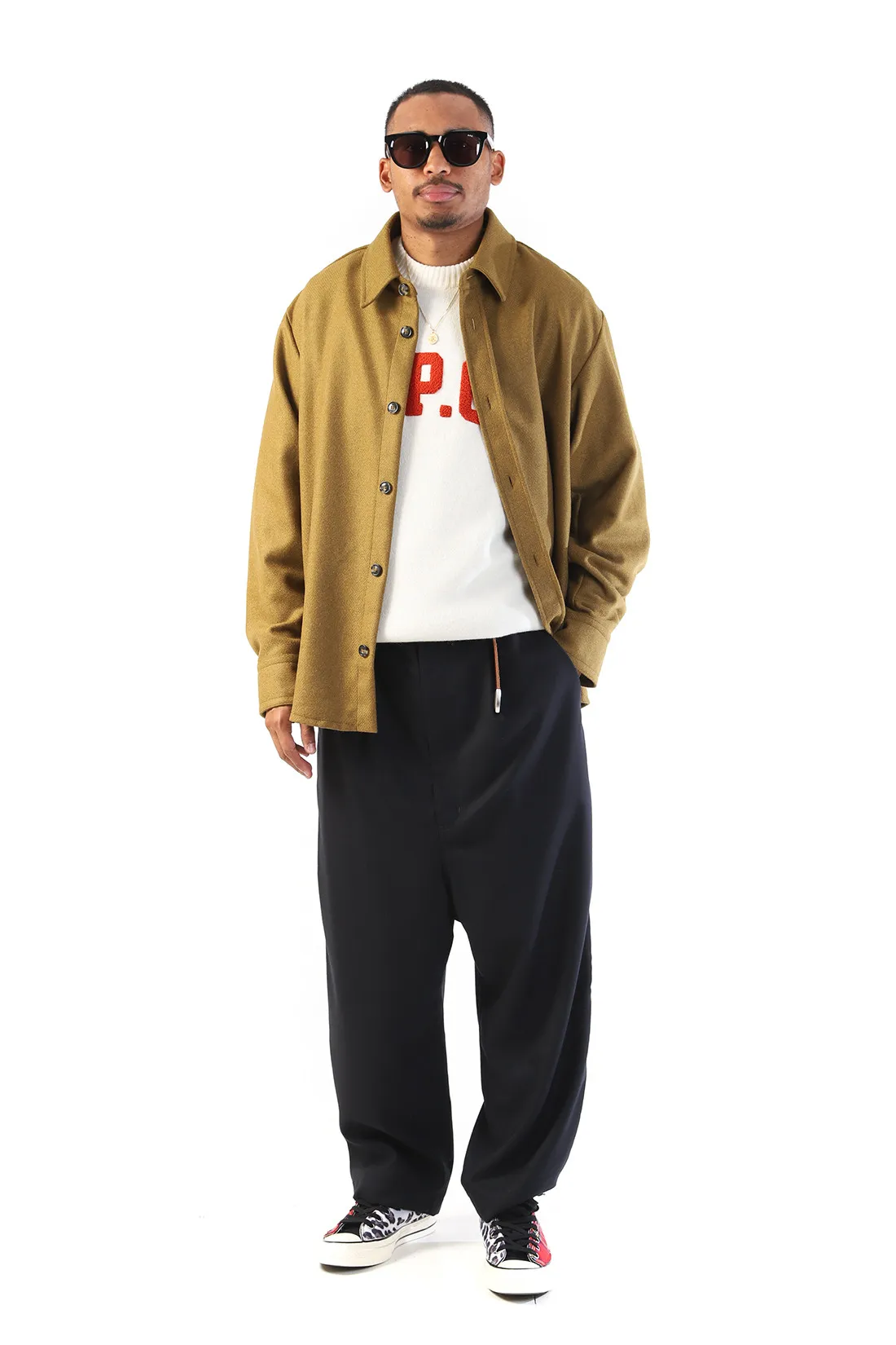 A.p.c. Surchemise bobby Ocre - GRADUATE STORE