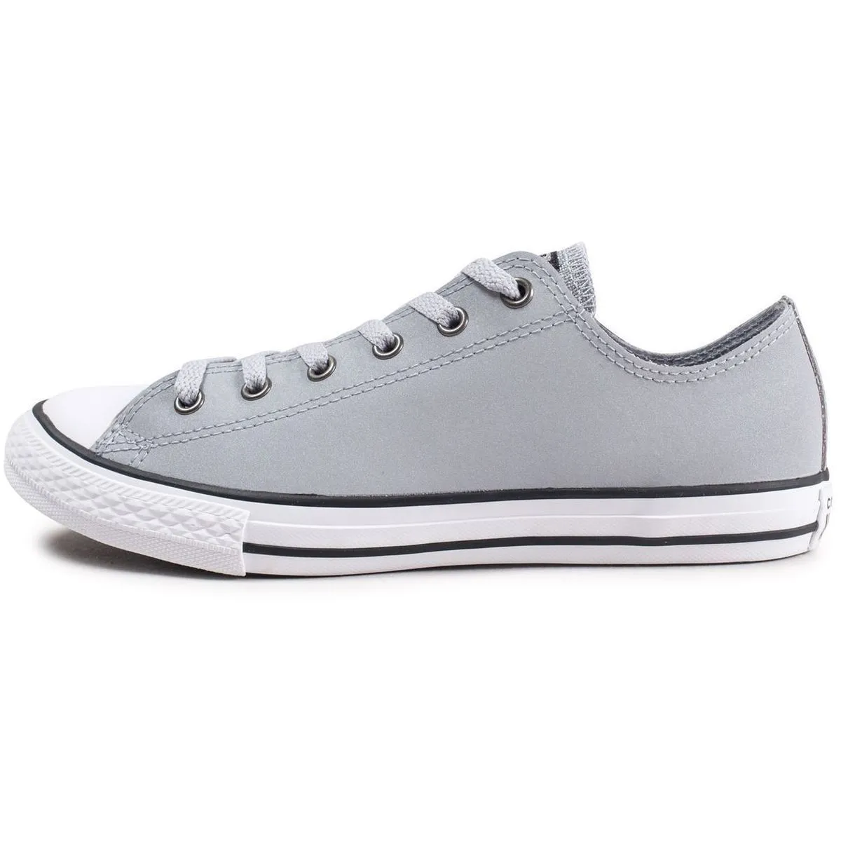 Baskets mode Converse chuck taylor all star glitter   ox gris