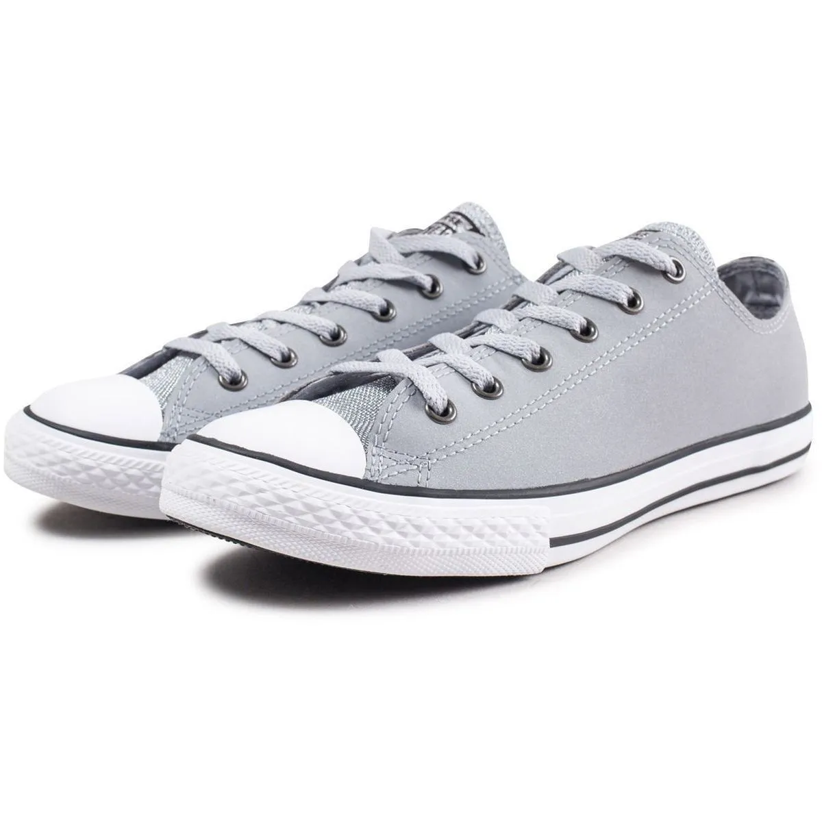 Baskets mode Converse chuck taylor all star glitter   ox gris