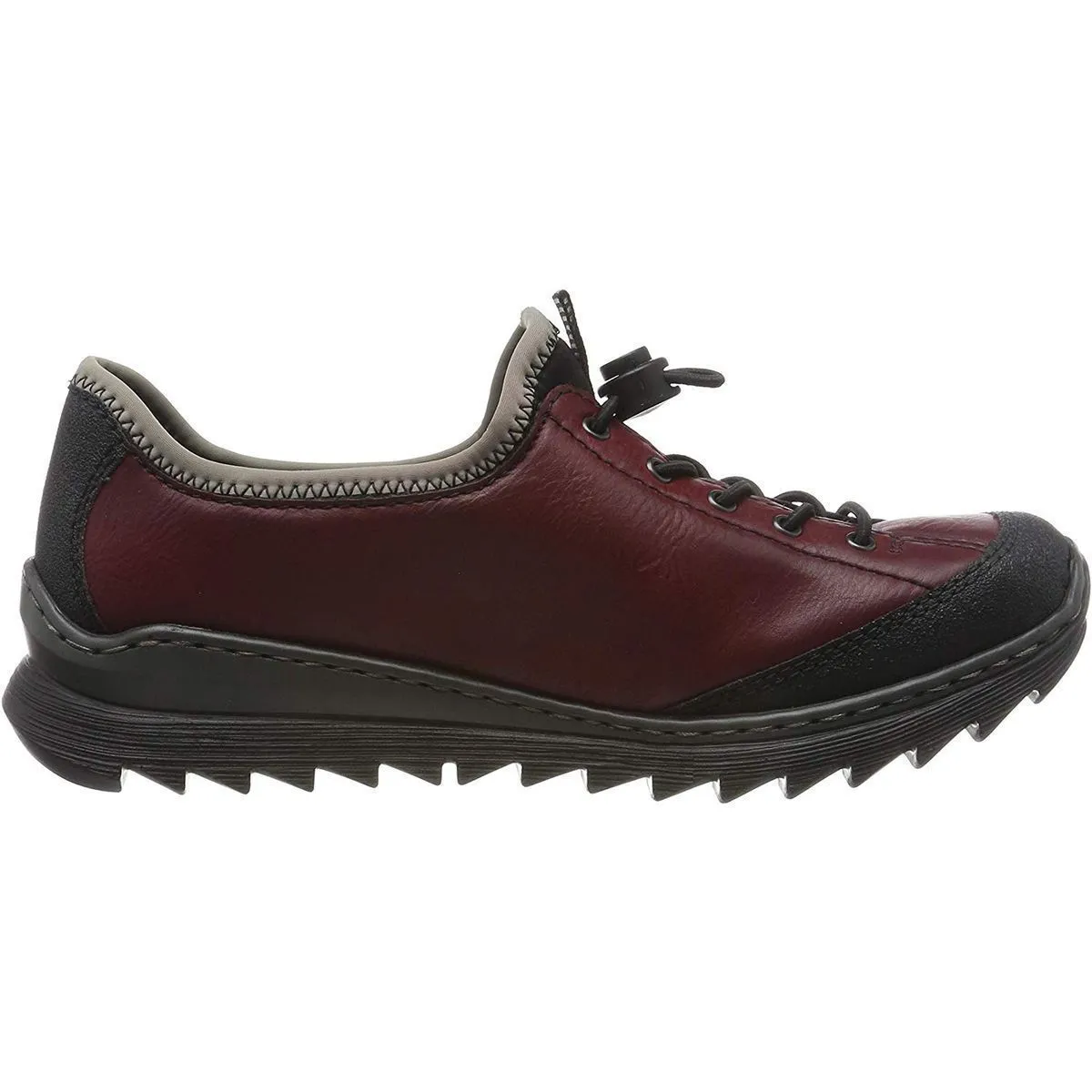 Baskets mode Rieker m6269 bordeaux