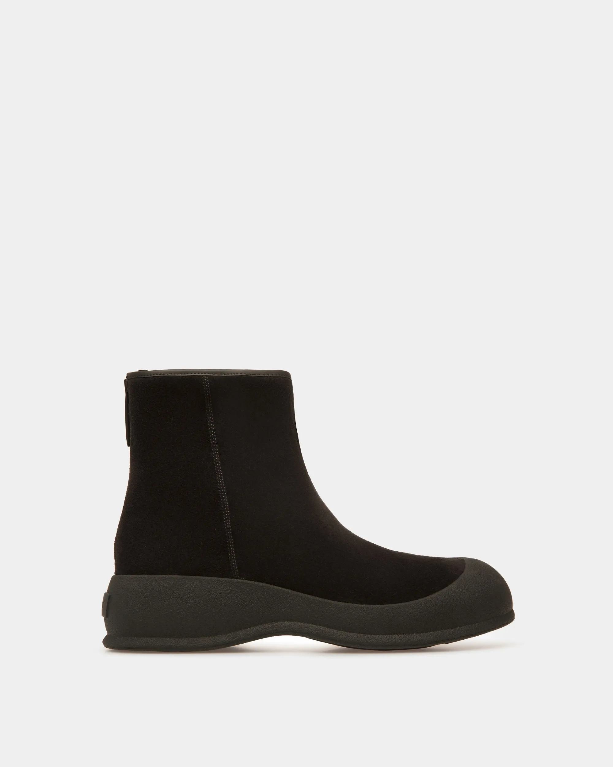 Bottes De Neige Frei En Cuir Noir