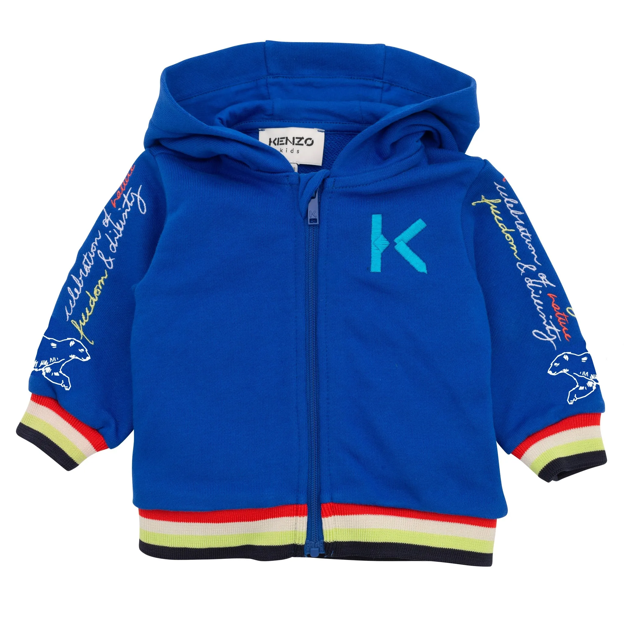 Cardigan Zip Kenzo Kids Garçon