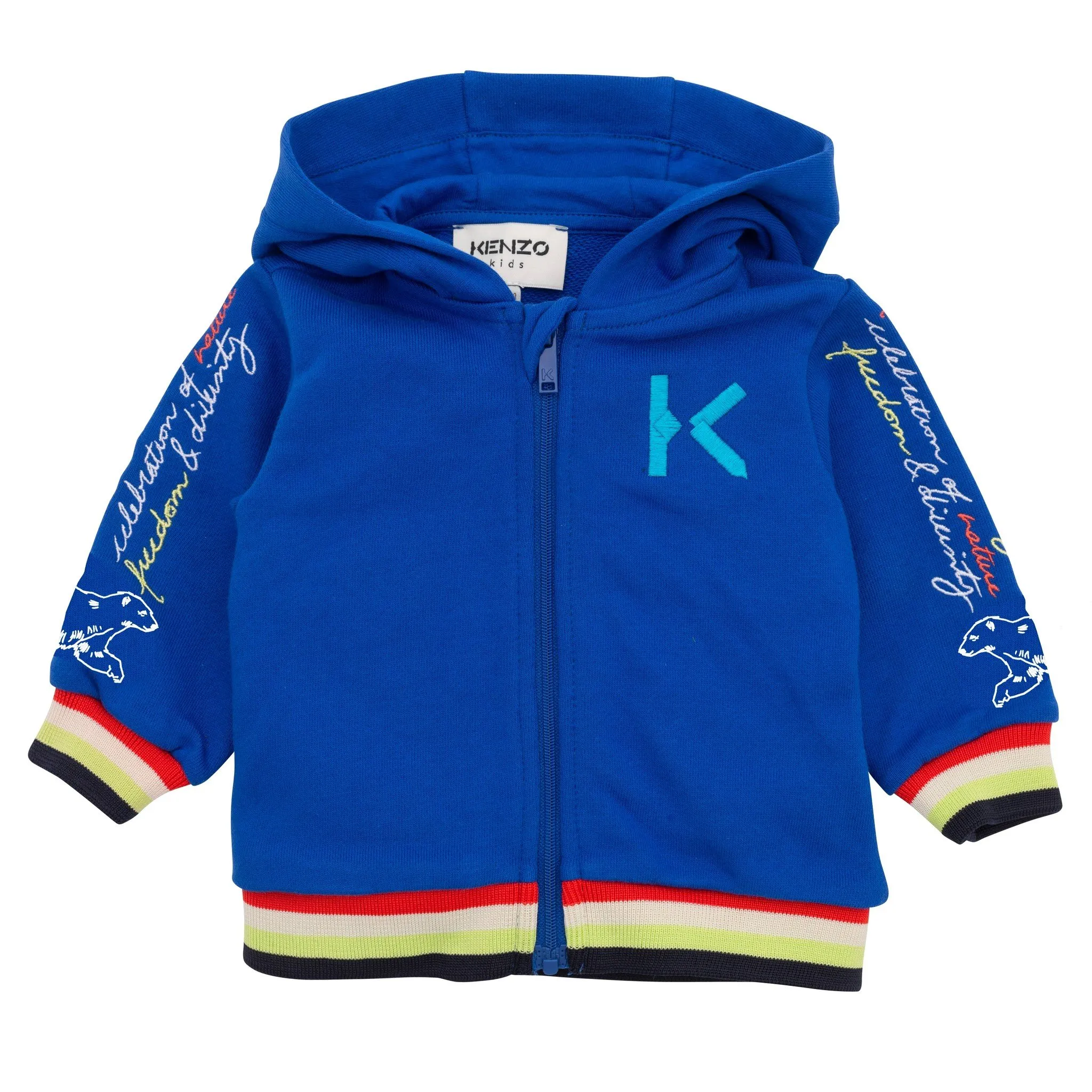 Cardigan Zip Kenzo Kids Garçon