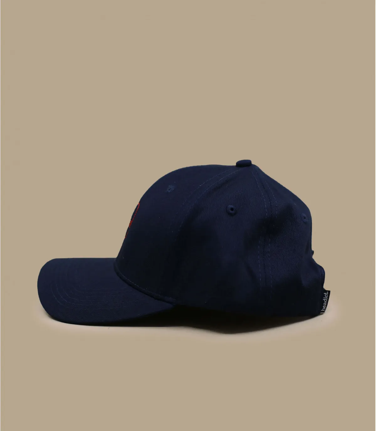 casquette amour bleu - Curve Amour navy red : Headict