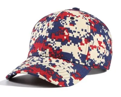 Casquette camouflage militaire vert marron visière arrondie