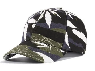 Casquette camouflage militaire vert marron visière arrondie