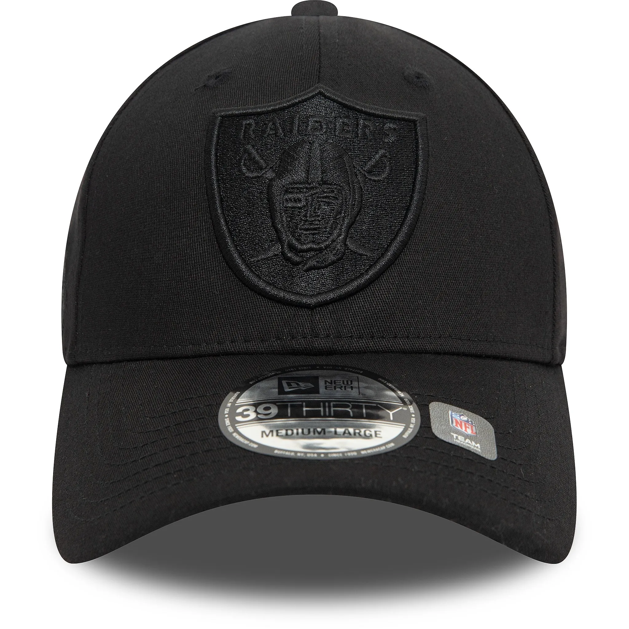 casquette New Era 39T Monochromy NFL Las Vegas Raiders - Black/Black - men´s