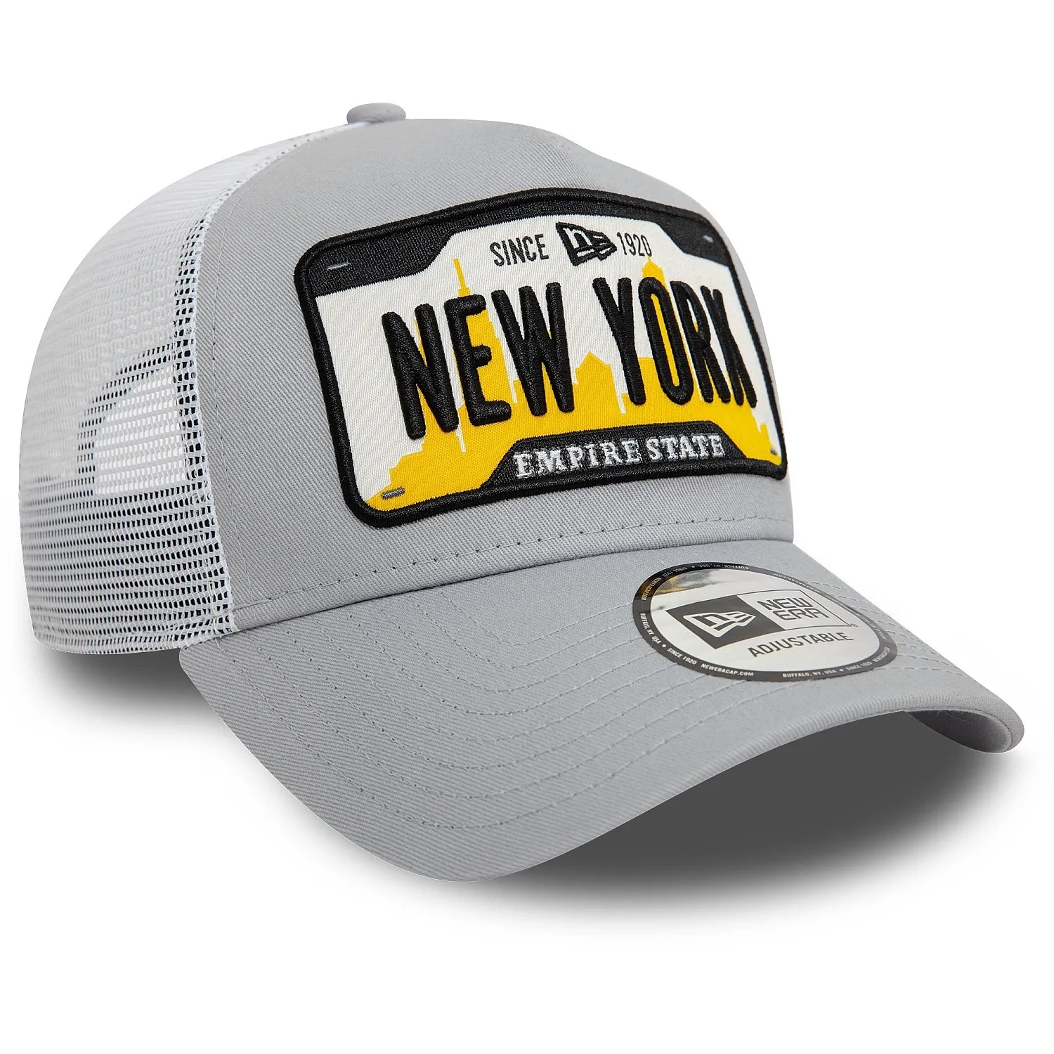 casquette New Era 9FO AF Trucker Branded - Light Grey - men´s