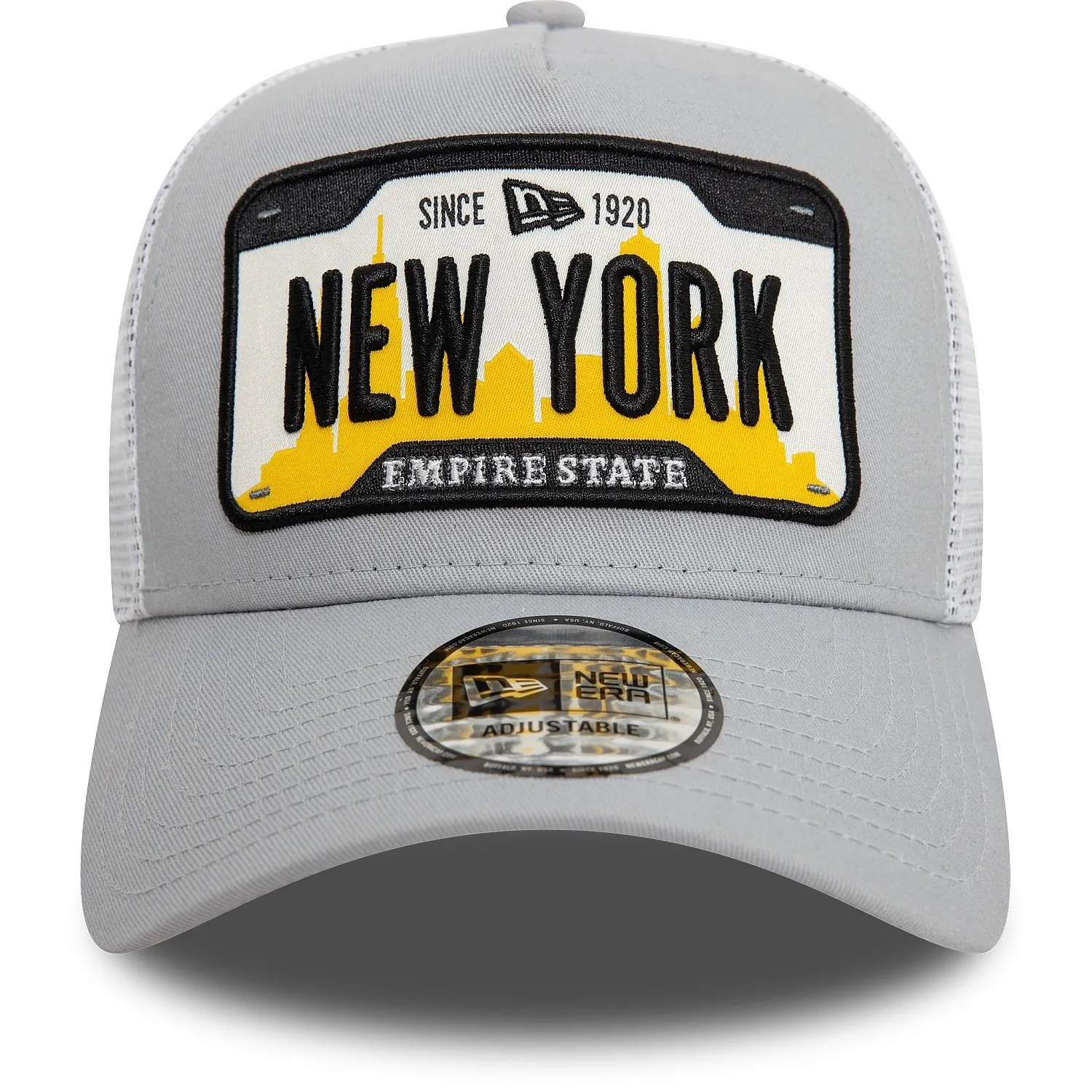 casquette New Era 9FO AF Trucker Branded - Light Grey - men´s