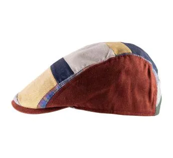 Casquette patchwork lin - Casquette Classic Italy