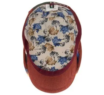 Casquette patchwork lin - Casquette Classic Italy