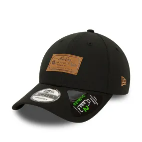 Casquette Repreve New Era New World Black 9Forty unisexe - Noir