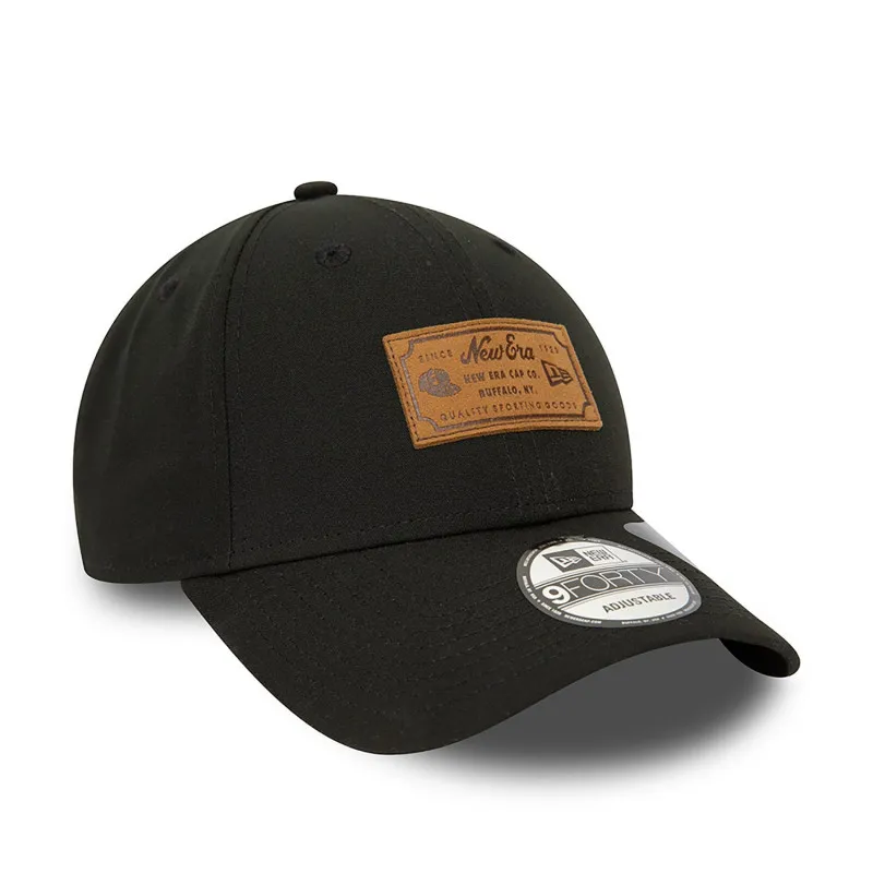 Casquette Repreve New Era New World Black 9Forty unisexe - Noir