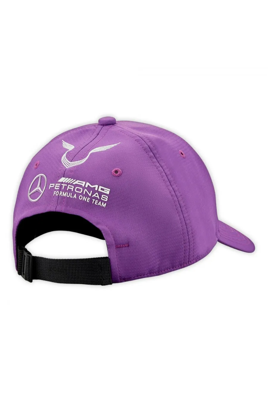 Casquette Violette Lewis Hamilton Mercedes F1