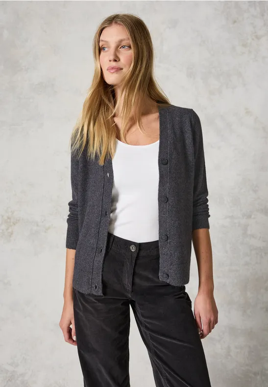 CECIL Cardigan avec patte de boutonnage 