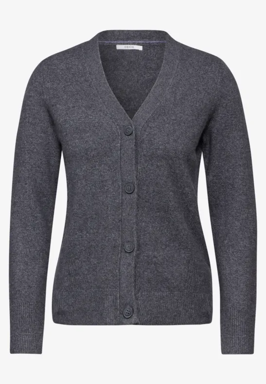 CECIL Cardigan avec patte de boutonnage 