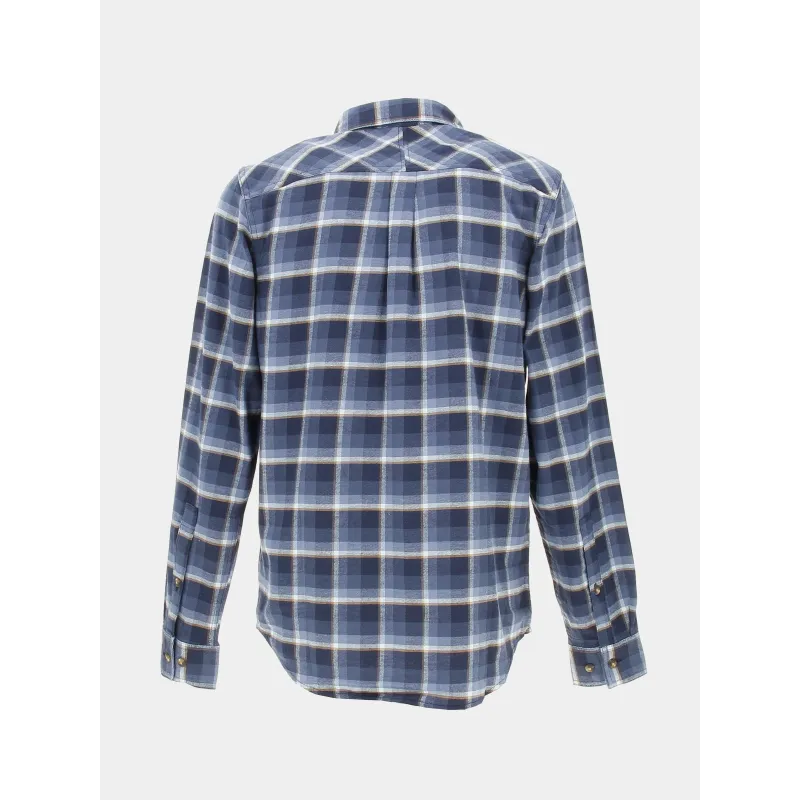 Chemise en flannelle stretch flare gun bleu homme - Columbia | wimod