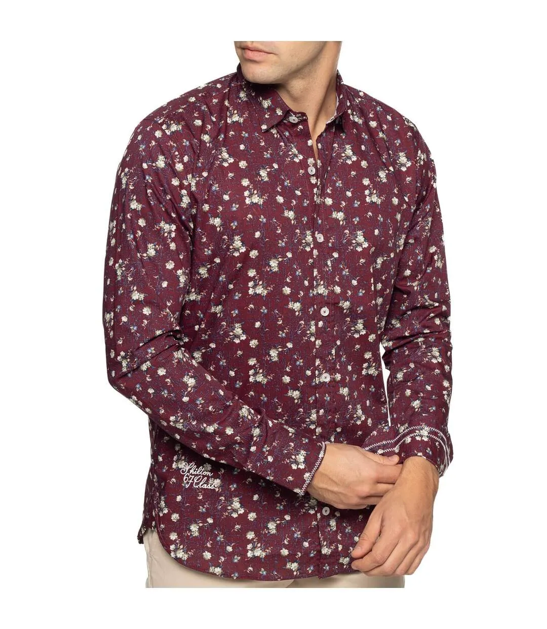 Chemise imprimé fantaisie FLOWER