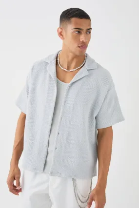 Chemise oversize en twill