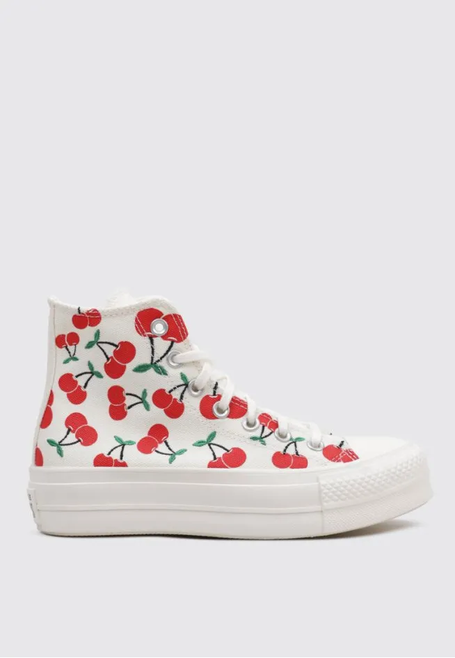 CHUCK TAYLOR ALL STAR LIFT PLATFORM CHERRIES  Converse BASKETS À PLATEFORME