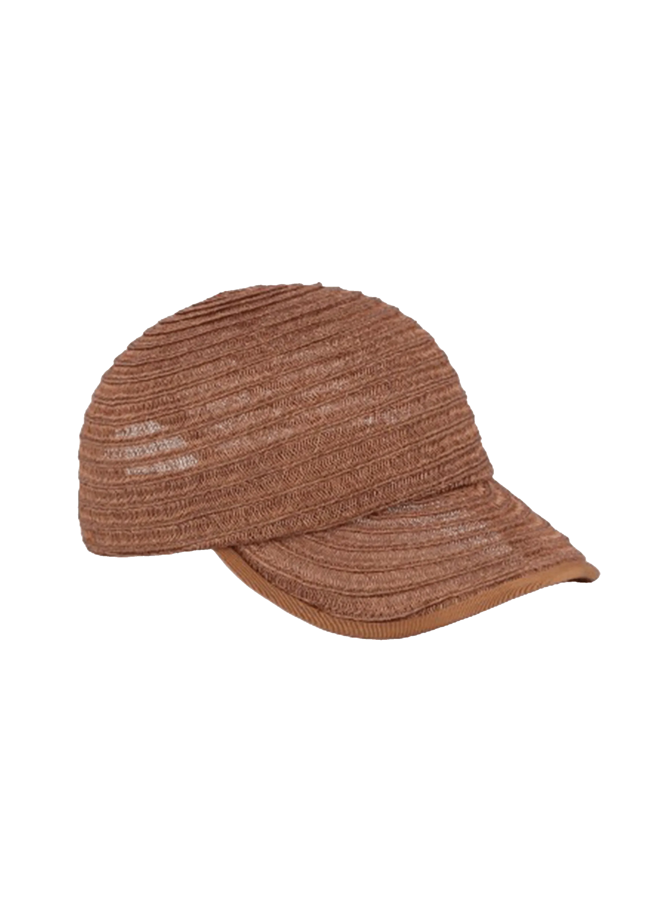 DESTREE  Casquette Raymond en paille - Marron