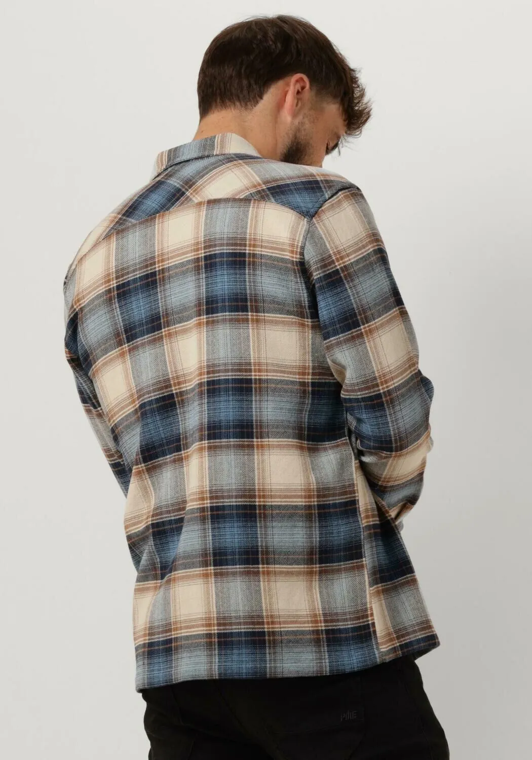 dstrezzed surchemise corey overshirt en bleu