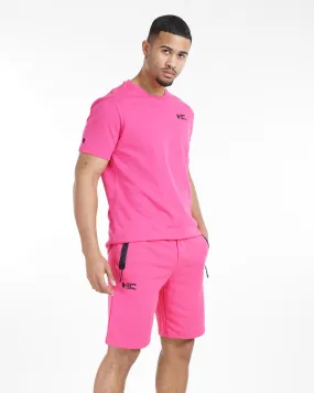 Ensemble Short T-Shirt ROSE FLUO