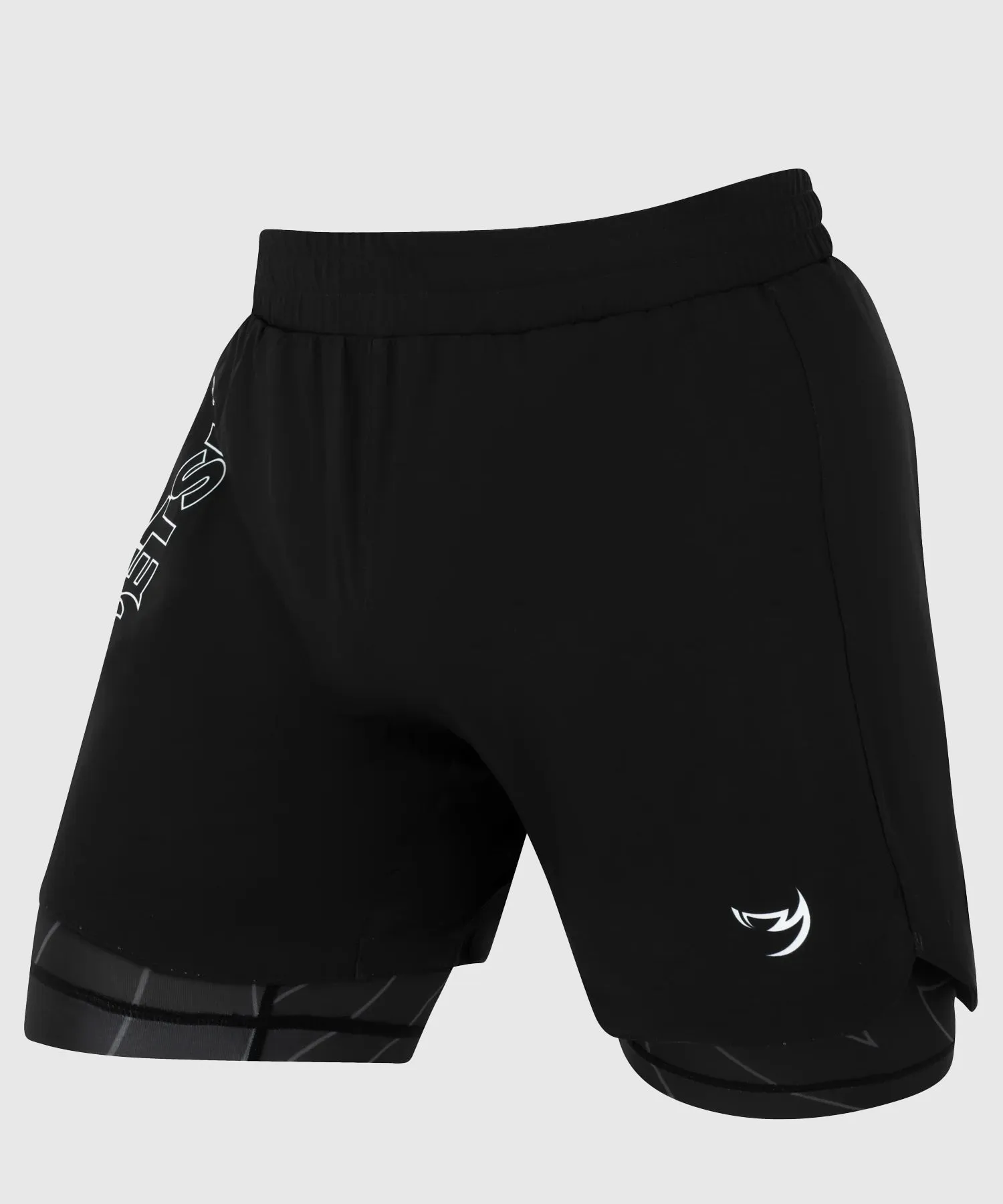 Fightshort Fumetsu Dual Layer Icon - Noir