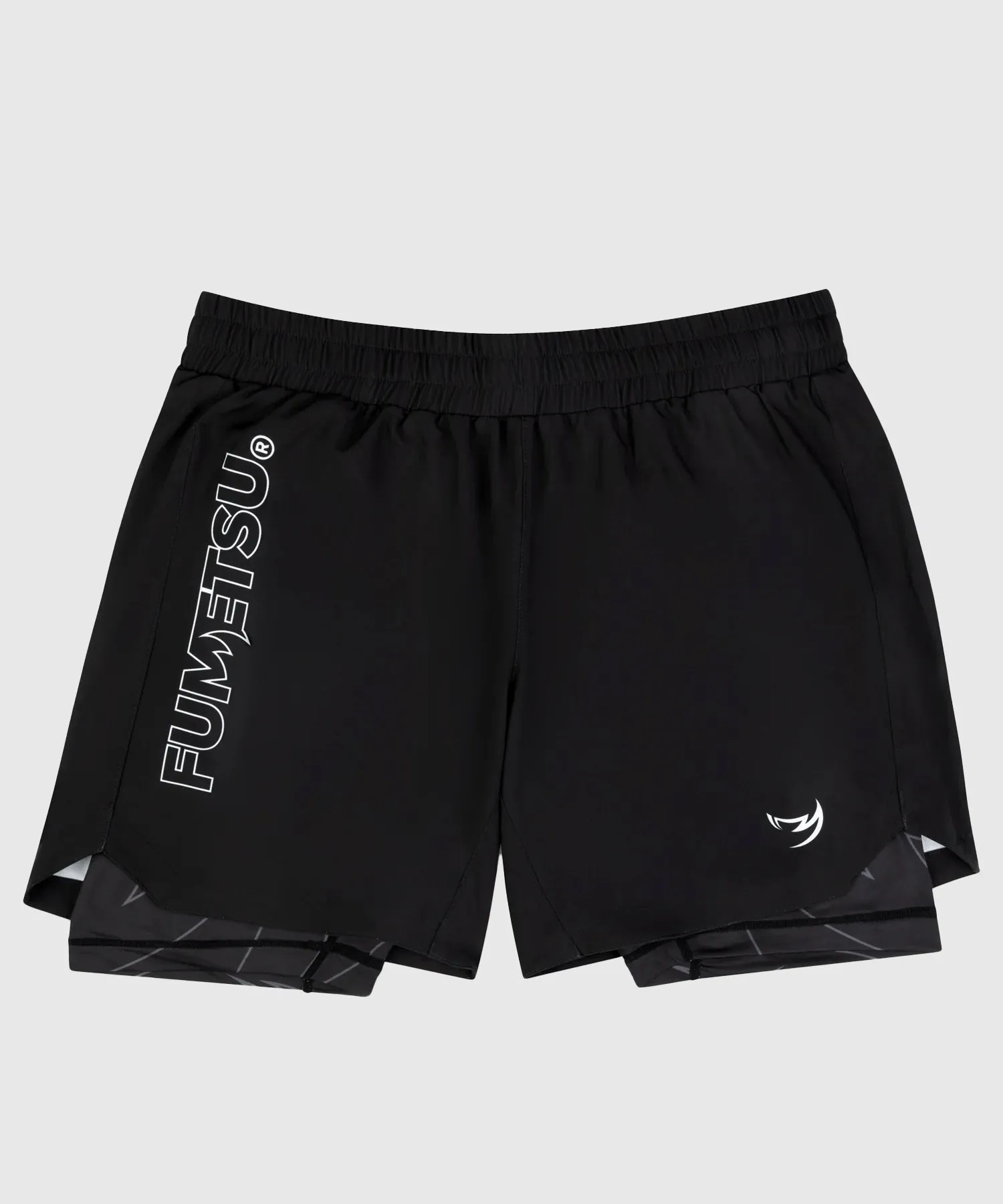 Fightshort Fumetsu Dual Layer Icon - Noir