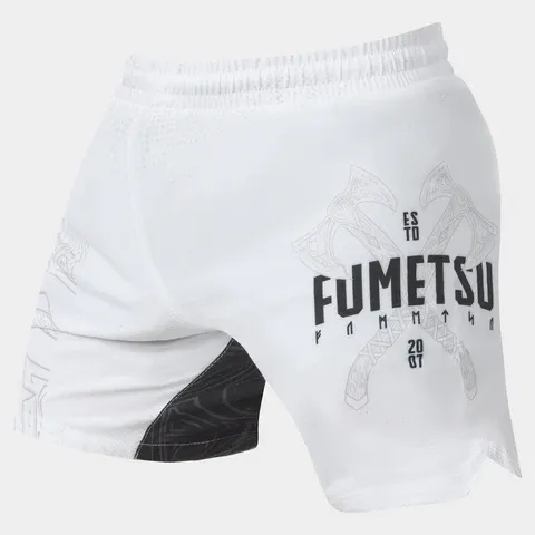 Fightshort Fumetsu V-Lite Berserker - Blanc/Noir