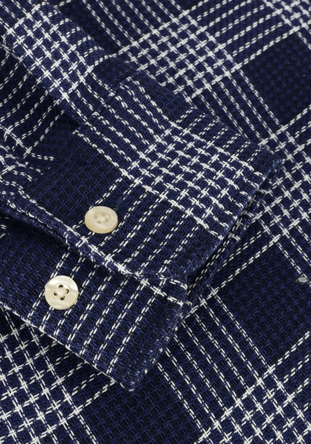 forét surchemise arctic check shirt en bleu