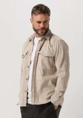 forét surchemise dense corduroy overshirt crème