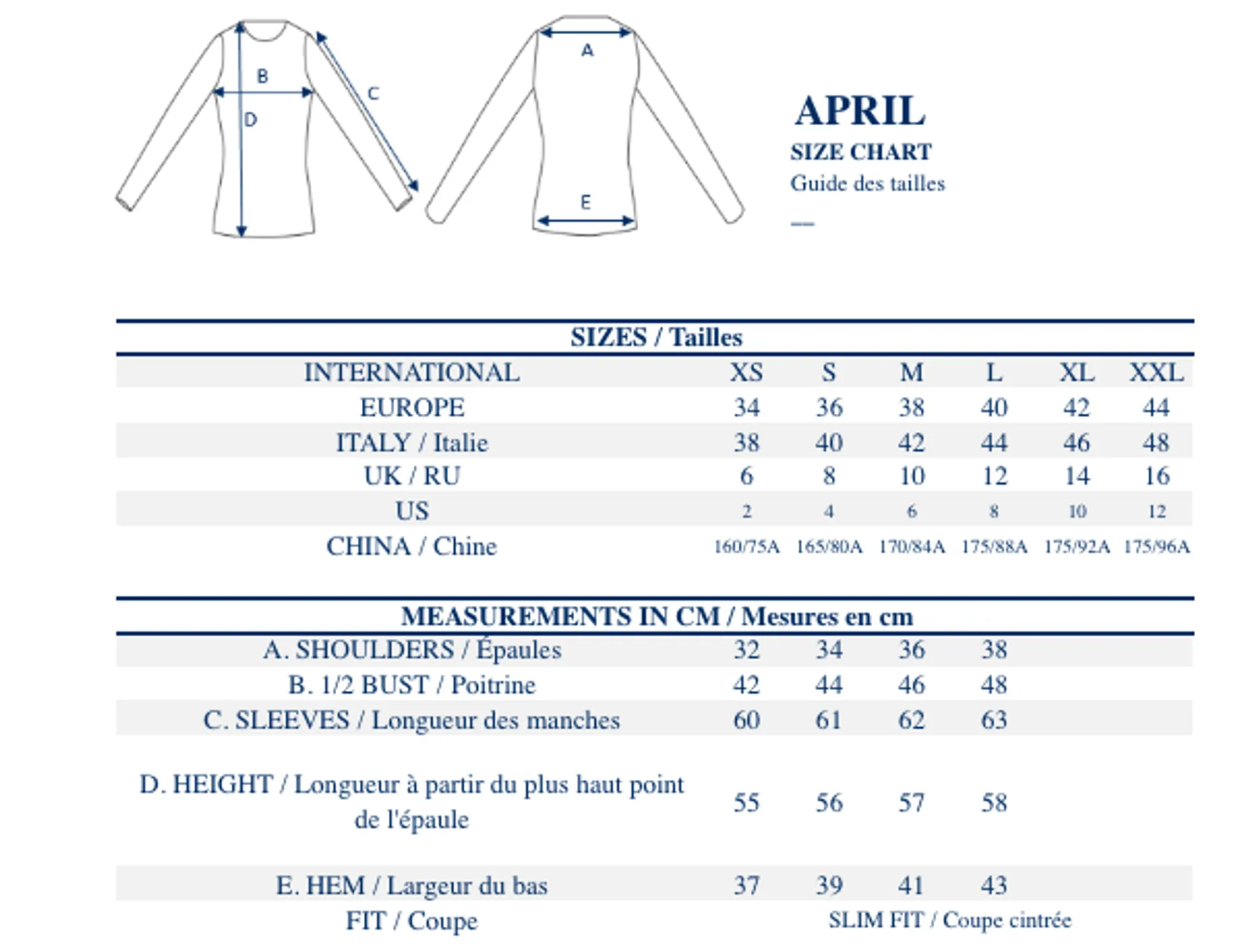 Gilet April jaune clair