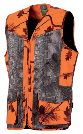 Gilet enfant orange camo TREELAND