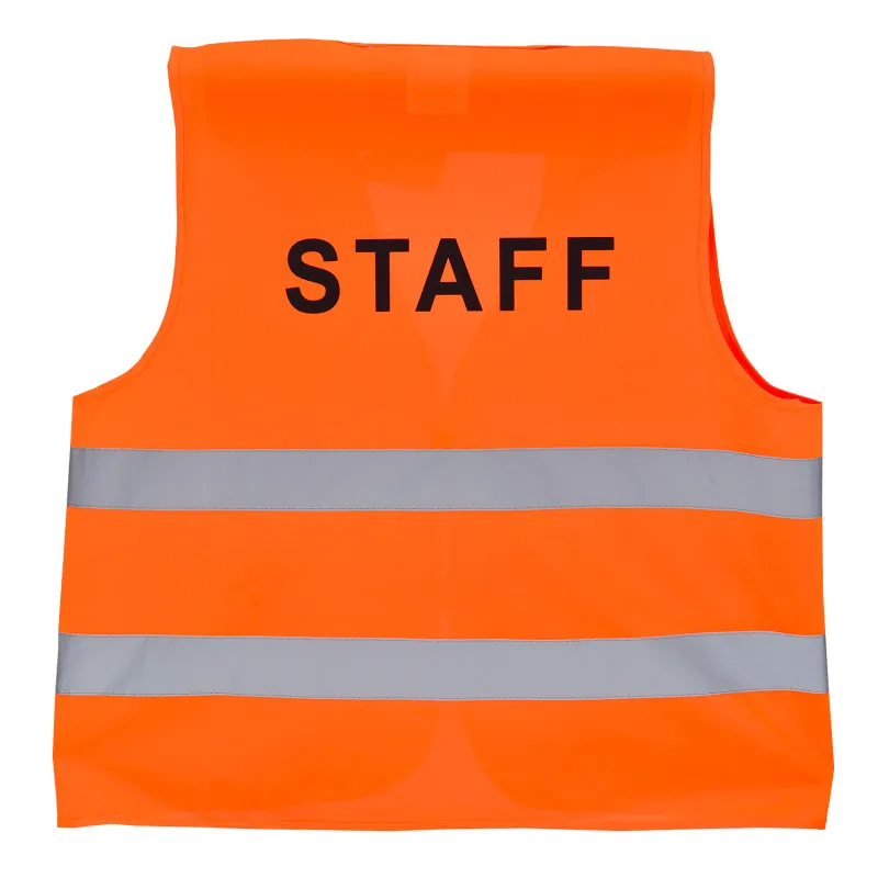 Gilet haute visibilité avec personnalisation Staff | Gilet de sécurité