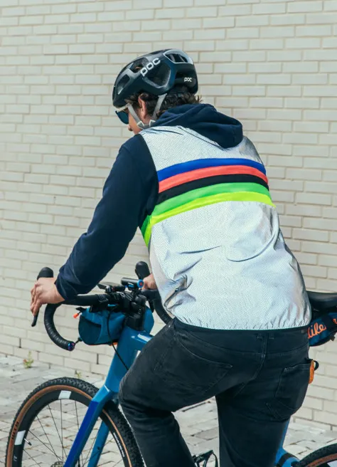 Gilet réfléchissant Darkchamp -GoFluo | JE SUIS À VÉLO