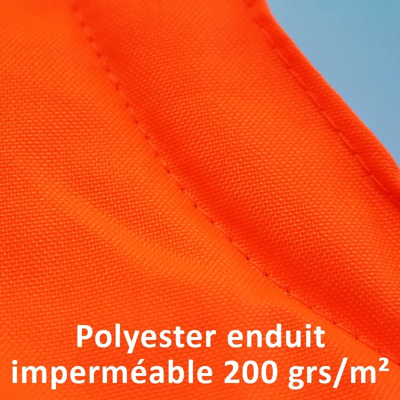 Gilet sans manche haute visibilité matelassé imperméable polyester 200 grs-m2 Hi-vis pro insulated unisexe Regatta