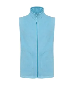 Gilet sans manches micro polaire homme - K913 - bleu heather