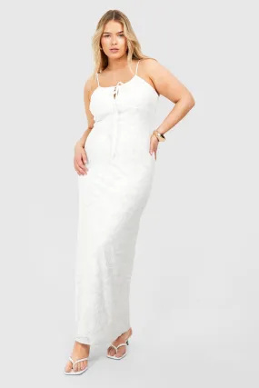 Grande taille - Robe nuisette fleurie