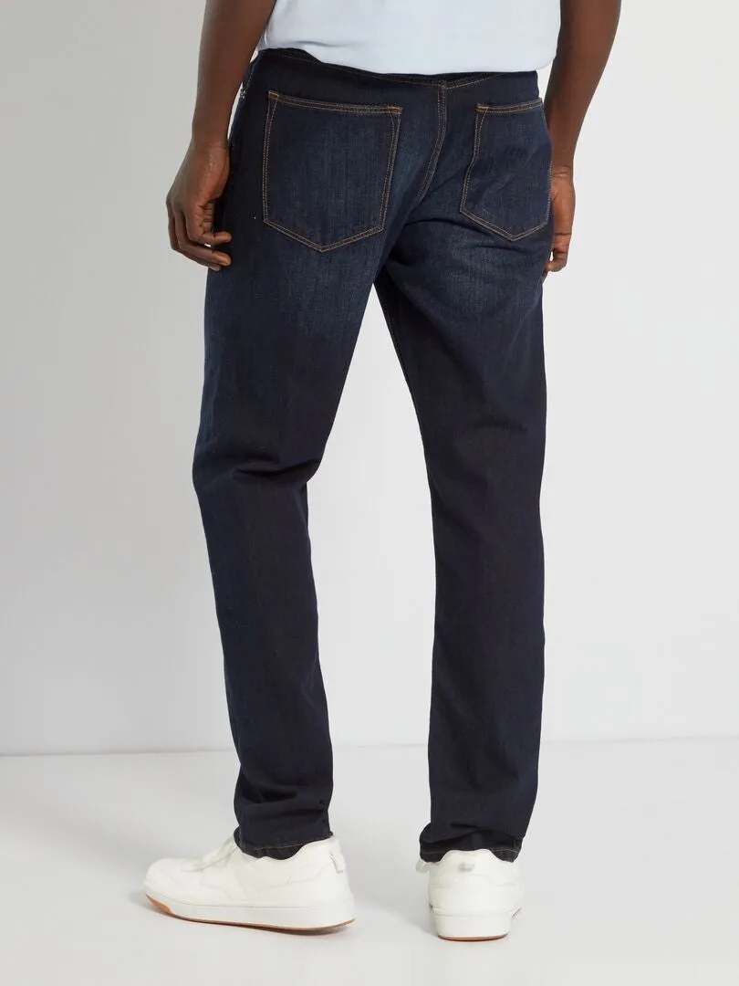 Jean regular - L32 - bleu indigo