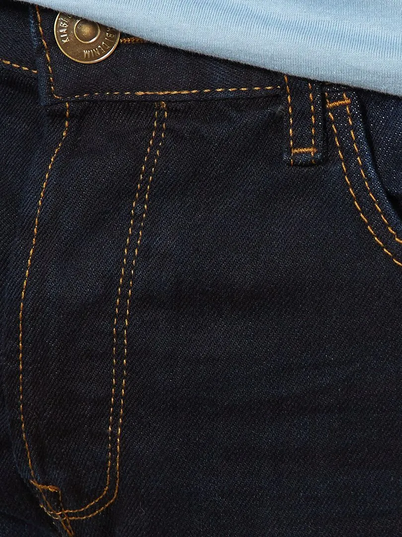 Jean regular - L32 - bleu indigo